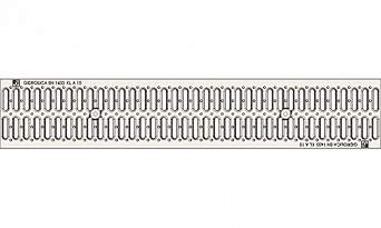 Решётка водоприёмная Gidrolica®Standart РВ-10.18,6.100 штампованная стальная оцинкованная, кл. А15